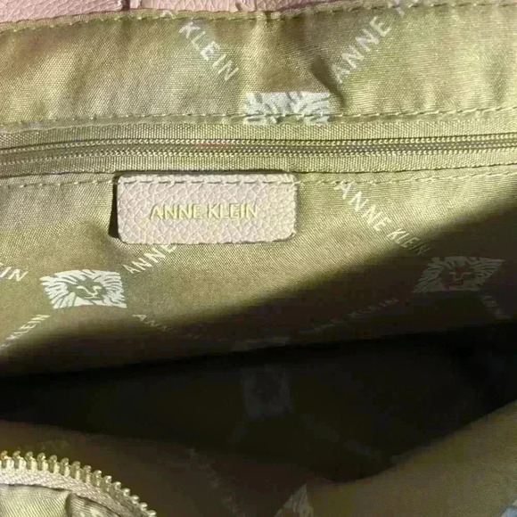 Anne Klein “AmeliaQ” Pink Pebbled & Quilted Faux Leather Tote - Picture 7 of 7